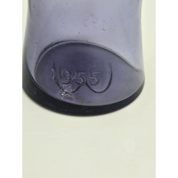McDonald’s 1955 Speedee Purple Amethyst Vintage Glass - Picture 4 of 5